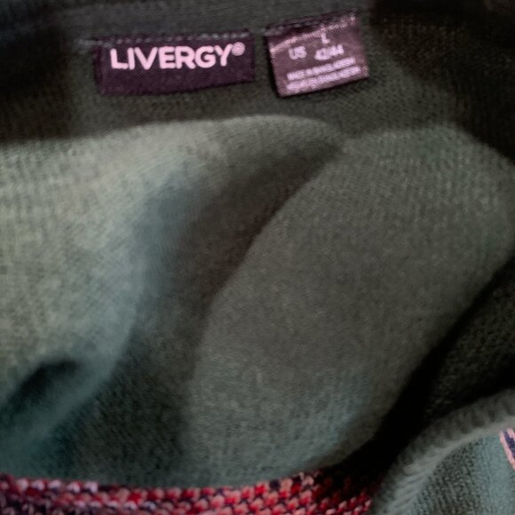 Livergy US Size L 42/44 Cool Reindeer Ugly Christmas Sweater Lightweight Sweater - Picture 7 of 9